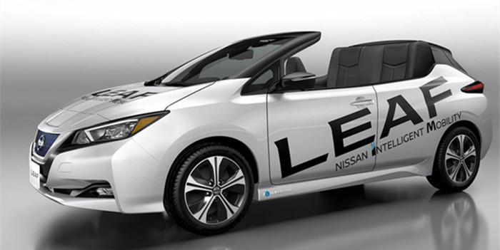 日產(chǎn)發(fā)布聆風Open Car官圖 電動敞篷車