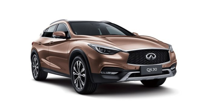2018款英菲尼迪QX30上市 售23.28-27.98萬元