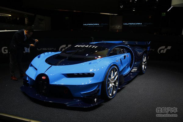 布加迪Vision GT法蘭克福車展實拍