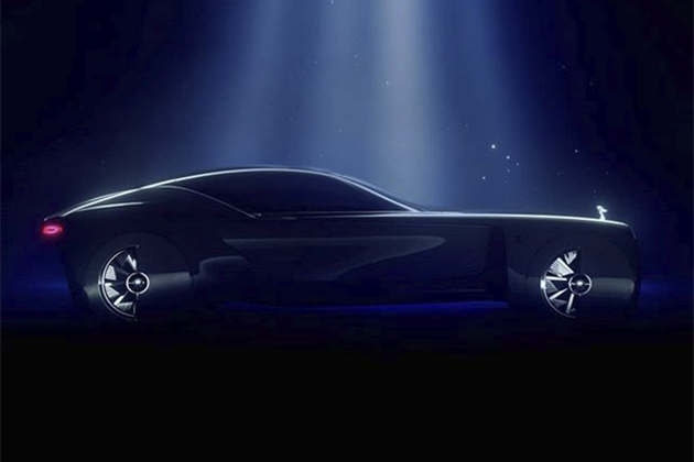 勞斯勞斯發(fā)布概念車預(yù)告圖 設(shè)計靈感來自Vision 100