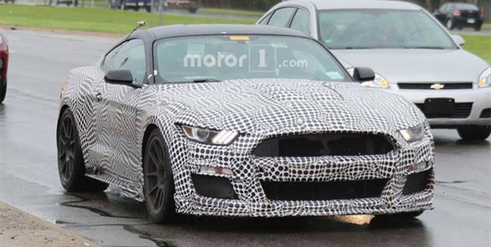 Shelby GT500最新諜照 2019年底特律車展亮相