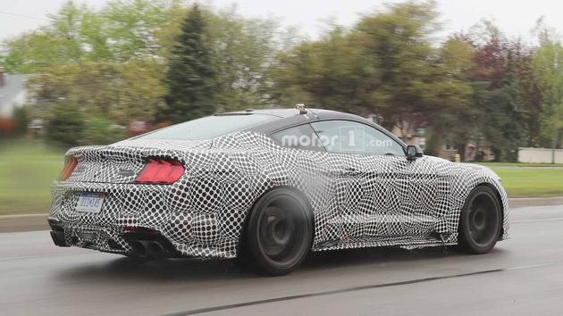 Shelby GT500諜照曝光 搭載5.2L V8機械增壓引擎