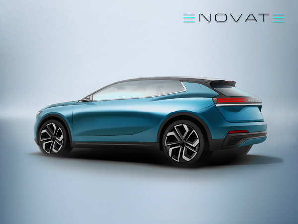 SUV，電咖,電咖ENOVATE，電咖ENOVATE首款產(chǎn)品設(shè)計圖曝光