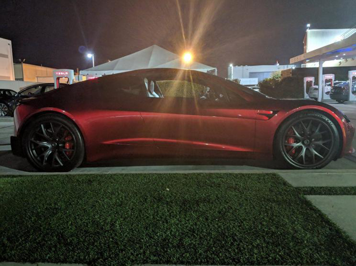 電動汽車，黑科技，前瞻技術(shù)，熱點車型，特斯拉Roadster,特斯拉Roadster訂金,特斯拉Roadster照片曝光