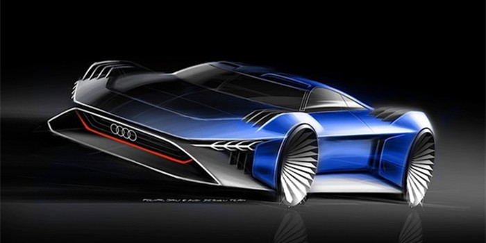 定位純電跑車 奧迪RSQ E-Tron概念車官圖