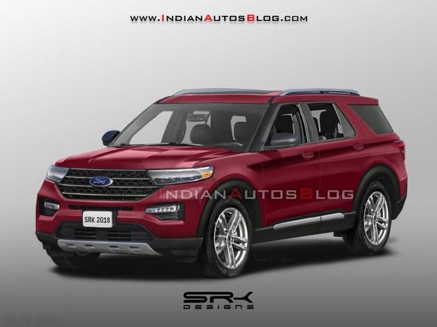 將亮相北美車展 2020款福特探險(xiǎn)者渲染圖曝光
