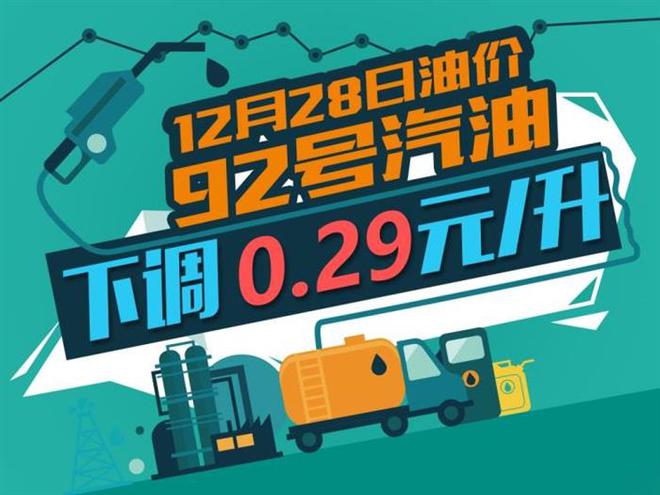 油價(jià)迎“五連降”  92號(hào)汽油每升下調(diào)0.29元