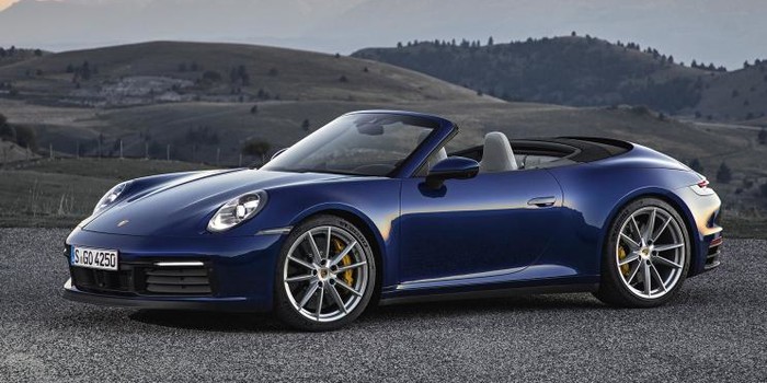 新保時捷911敞篷版官圖發(fā)布 165.80萬起售