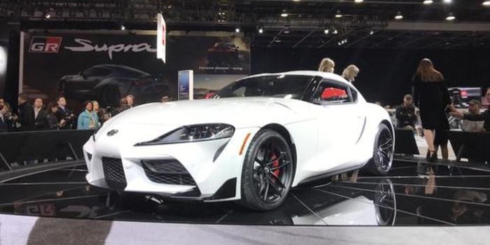 2019北美車展：豐田全新一代Supra正式發(fā)布