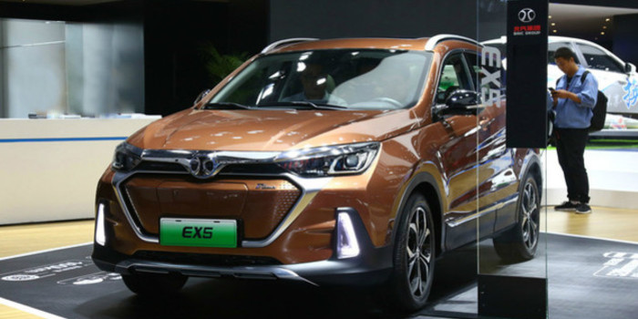 續(xù)航里程達520KM 北汽新能源Ex5即將上市