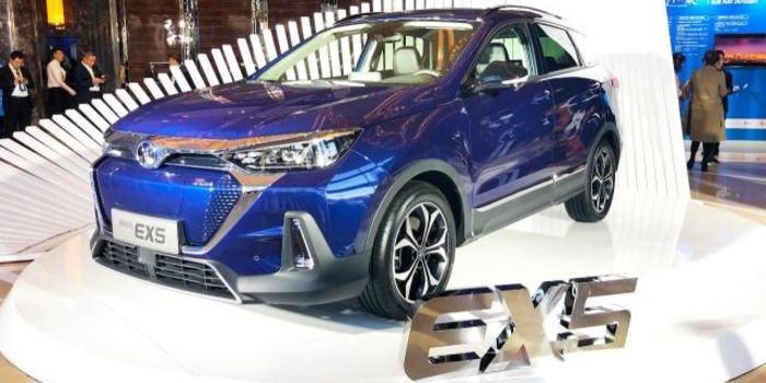 補(bǔ)貼后16.99萬起 北汽新能源EX5正式上市