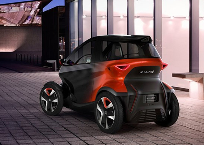 續(xù)航超100km 西雅特Minimo概念車官圖