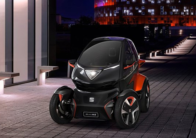 續(xù)航超100km 西雅特Minimo概念車官圖