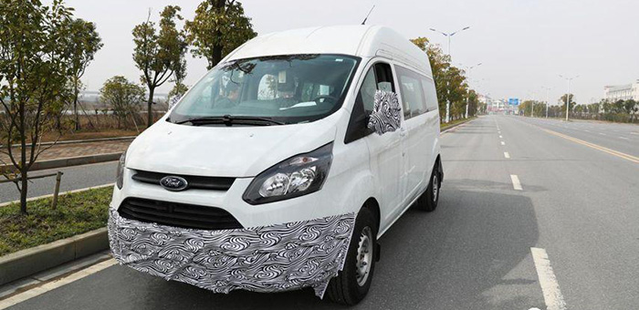 江鈴福特新輕客諜照曝光 或為全順系列新車