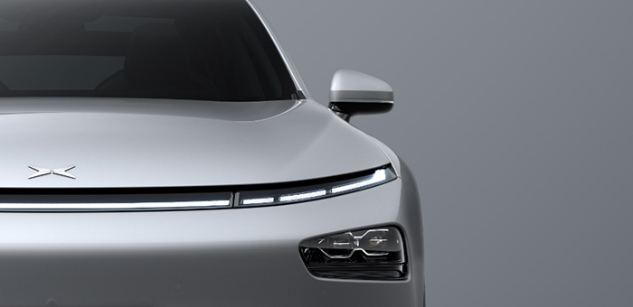 小鵬汽車電動(dòng)轎跑P7官圖發(fā)布 上海車展首發(fā)