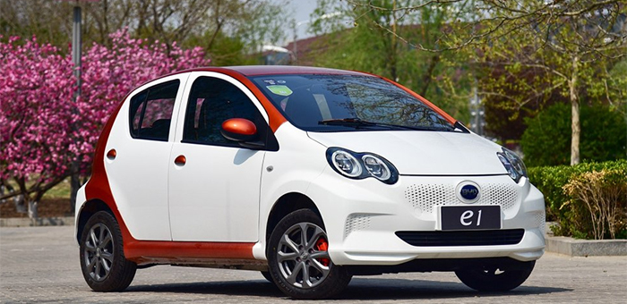 比亞迪e1純電動車上市 補(bǔ)貼后5.99萬起售