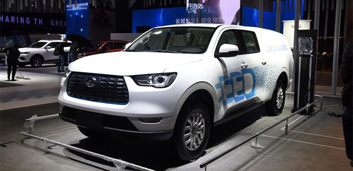 三種外觀類型 長(zhǎng)城全新皮卡P系列上海車展首發(fā)