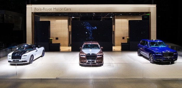勞斯萊斯攜三款重磅車型亮相上海國際車展