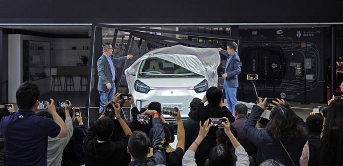 奇點汽車全球首發(fā)iC3 以豐田授權(quán)的eQ為基礎(chǔ)