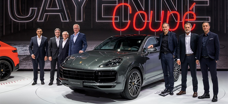 全新Cayenne Coupé在上海車展完成亞洲首秀
