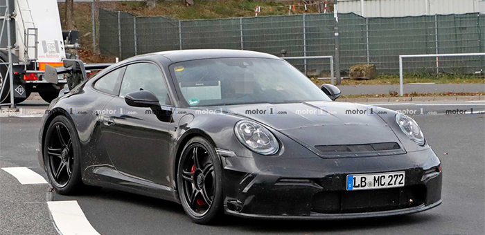 最大功率550馬力 全新保時捷911 GT3路試照發(fā)布