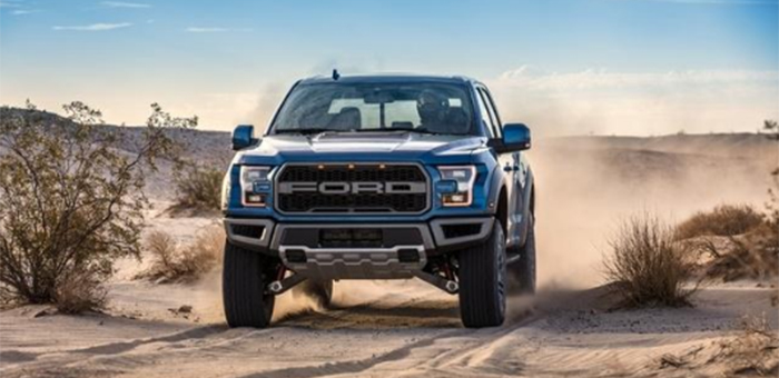 2019年款福特F-150猛禽上市 52.38萬元起售