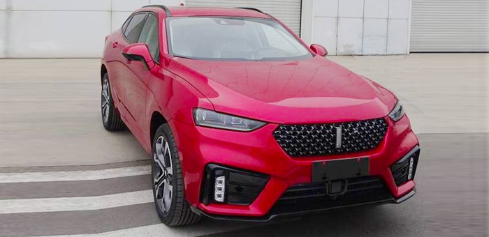 轎跑SUV 長城WEY VV7 GT插電混動(dòng)版曝光
