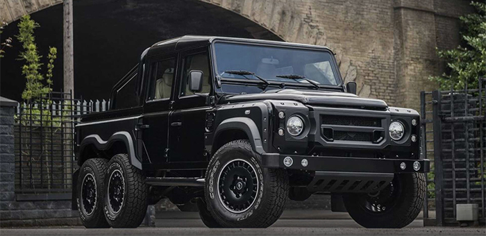 路虎6X6皮卡車官圖發(fā)布 售34.82萬(wàn)美元