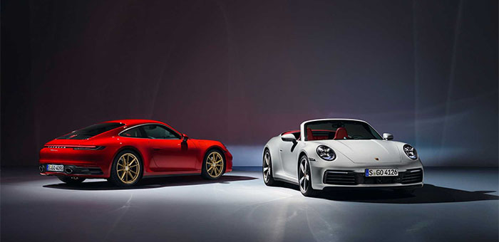 保時(shí)捷911 Carrera官圖發(fā)布 搭載3.0T發(fā)動(dòng)機(jī)