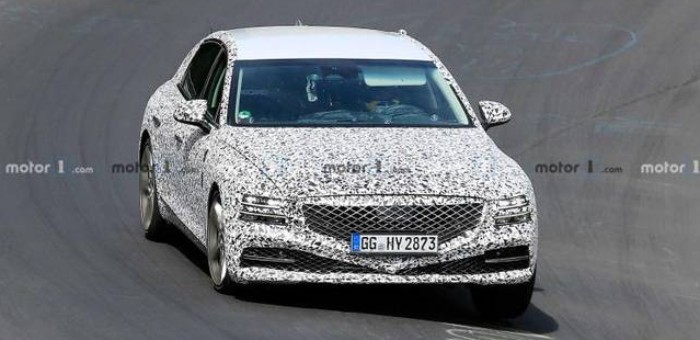 全新Genesis G80諜照曝光 預(yù)計(jì)9月亮相