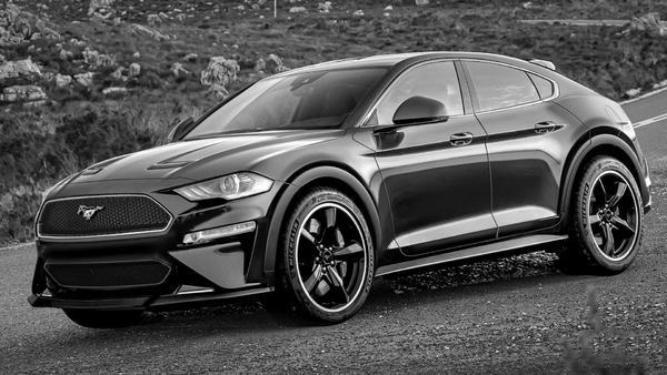 福特Mustang電動跨界SUV效果圖曝光