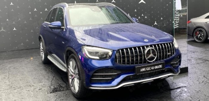 新款A(yù)MG GLC 43實(shí)車亮相法蘭克福車展
