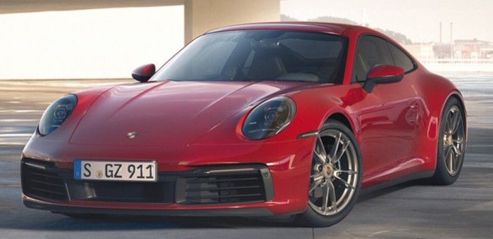 百公里加速4.0秒 911 Carrera 4系列官圖發(fā)布