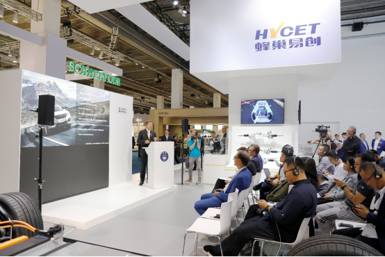 蜂巢高效動力亮相法蘭克福車展 與BBA同臺競技