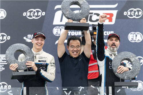 WTCR中國(guó)寧波站 冠軍頒獎(jiǎng)現(xiàn)場(chǎng)