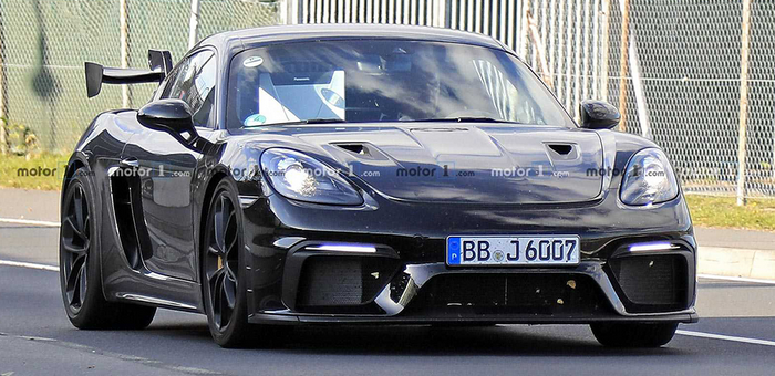 超309千瓦 保時捷718 Cayman RS諜照曝光