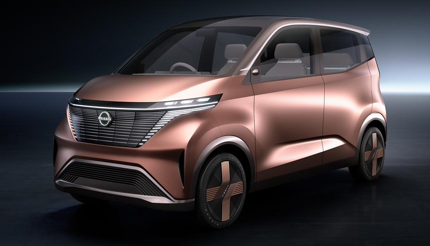 融合日產智行理念 日產IMk純電動概念車發(fā)布