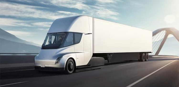 特斯拉宣布在2020年少量生產(chǎn)電動(dòng)卡車(chē)Semi