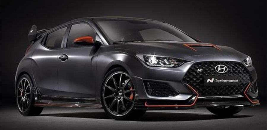 現(xiàn)代Veloster飛思 N性能版概念車(chē)官圖發(fā)布
