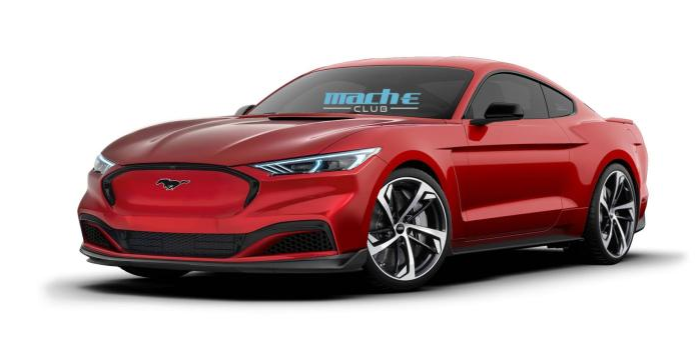 曝福特Mustang Mach-E Coupe假想圖 