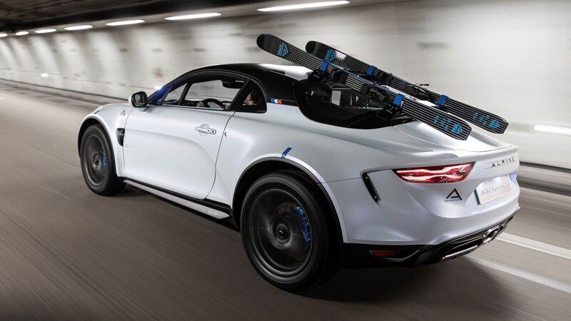 雷諾Alpine A110 Sports X概念車官圖發(fā)布