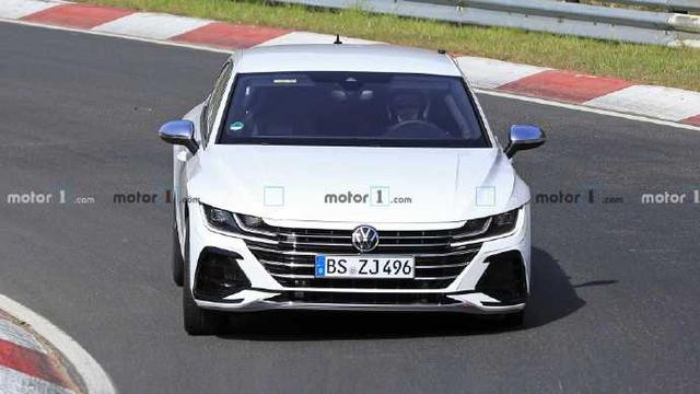 大眾CC R測試車諜照曝光 匹配2.0T四驅(qū)