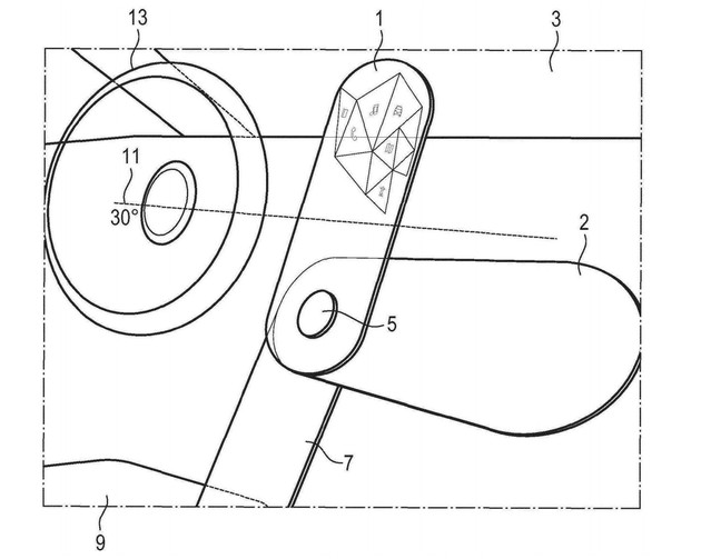 雙聯(lián)屏過時(shí)了？寶馬旋轉(zhuǎn)屏幕專利獲批