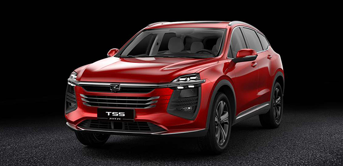 搭載1.5T國六發(fā)動機 眾泰發(fā)布新車TS5官圖