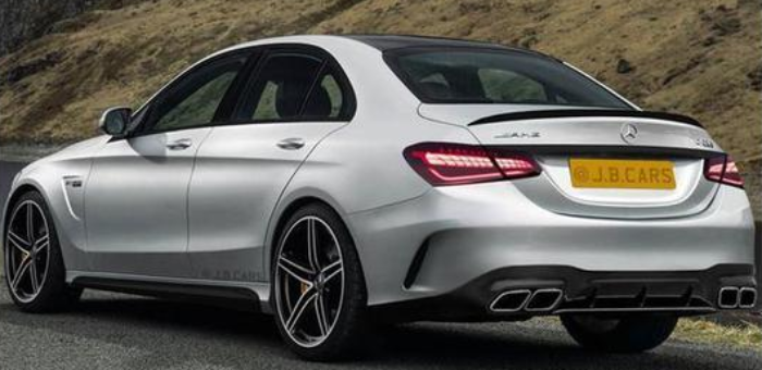 將搭載插混動力 新奔馳AMG C63渲染圖曝光