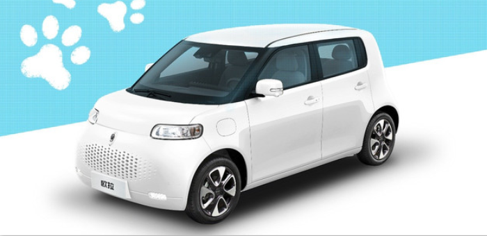 NEDC續(xù)航里程為401km 歐拉R2官圖發(fā)布