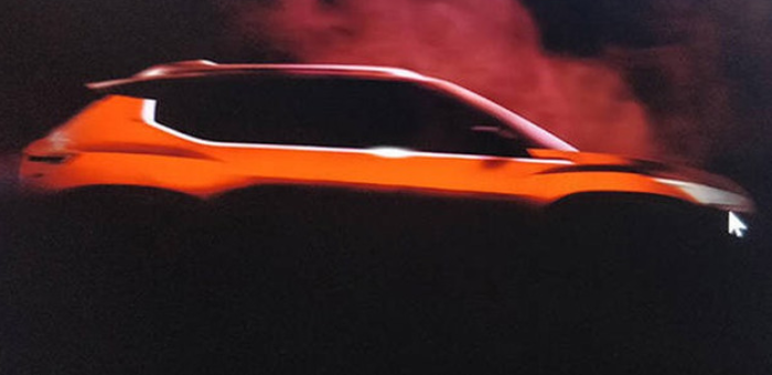 或命名為Magnite 日產(chǎn)小型SUV預(yù)告圖曝光