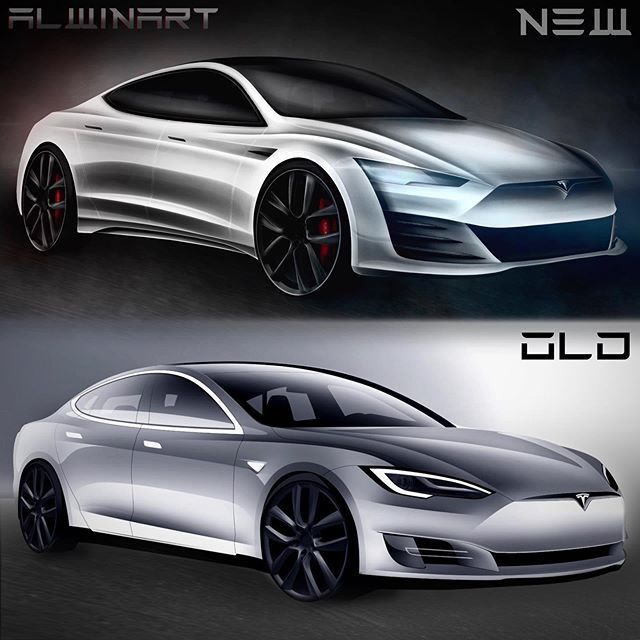 車內(nèi)空間變大 新特斯拉Model S渲染圖曝光