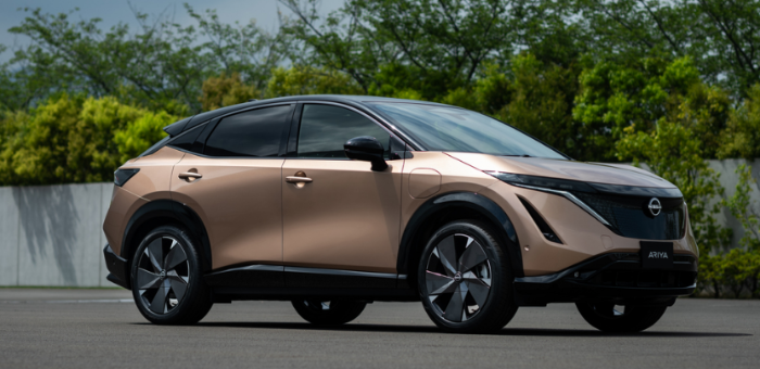 采用全新logo 日產Ariya純電動車型全球首發(fā)