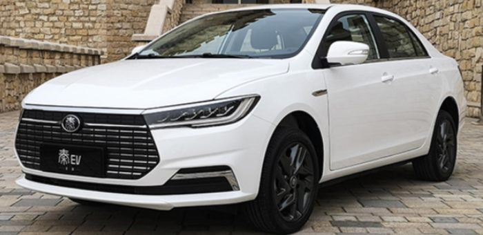 比亞迪秦EV新增車型上市 售價14.68萬元